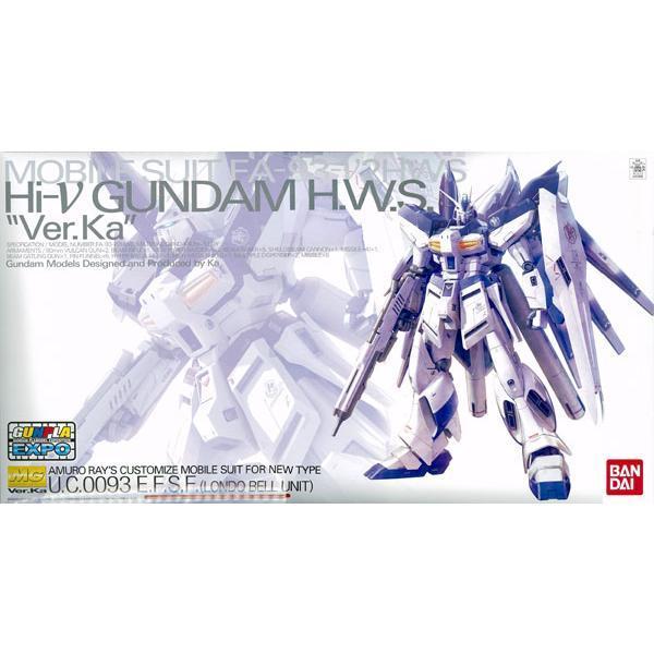 MG 1/100 HI NU GUNDAM H.W. S. Ver KA FA-93-V2HWS CLEAR COLOR BANDAI LIMITED