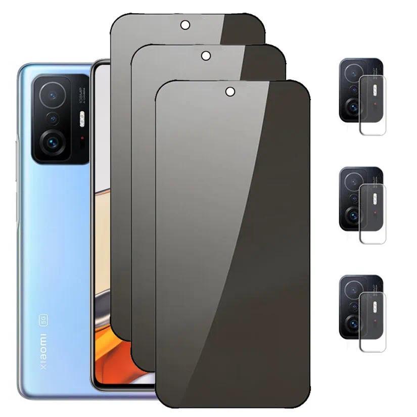 Privacy Glass For Xiaomi 14T 13T 11T 12T Pro Anti-Spy Tempered Glass Mi 11 Lite 5g NE Screen Protect