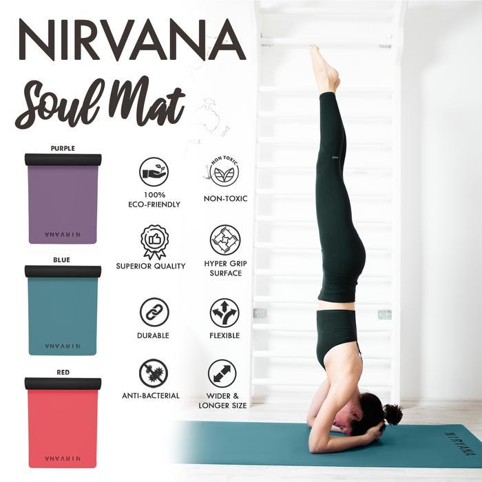 Nirvana Soul Mat Yoga Mat Nirvana - RED