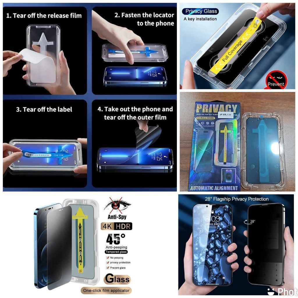 TEMPERED GLASS SUPER FIT SPY EASY INSTAL FOR XIAOMI POCO M4 PRO M7 PRO X3 X3 PRO X3 NFC X5 X6 PRO X7