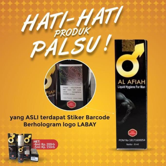 PROMO MEGA SALE Bisa Cod & Instan Sameday || PRIVASI AMAN Al Afiah Original Herbal Minyak Oles
