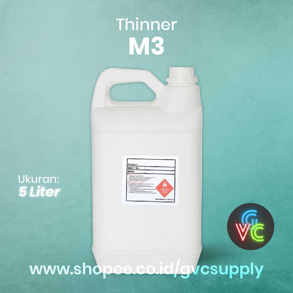 Thinner M3 5 Liter - GVCSupply