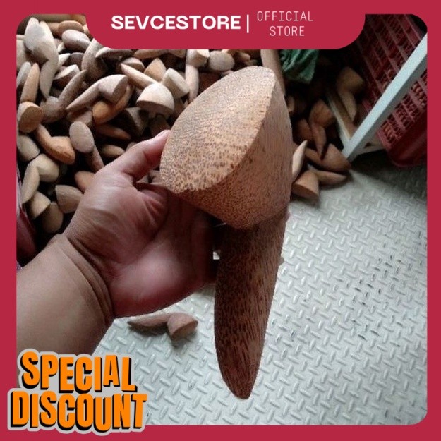 Ulekan Kayu Ulekan Gado Gado Ulekan Kayu Kelapa Besar UB