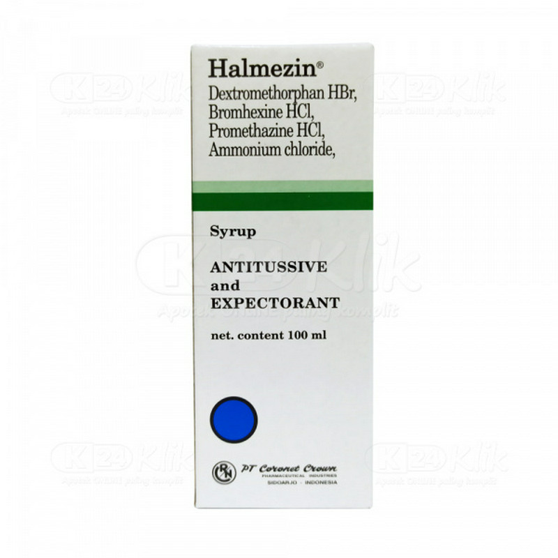 HALMEZIN SIRUP 1 BOTOL @ 100 ML