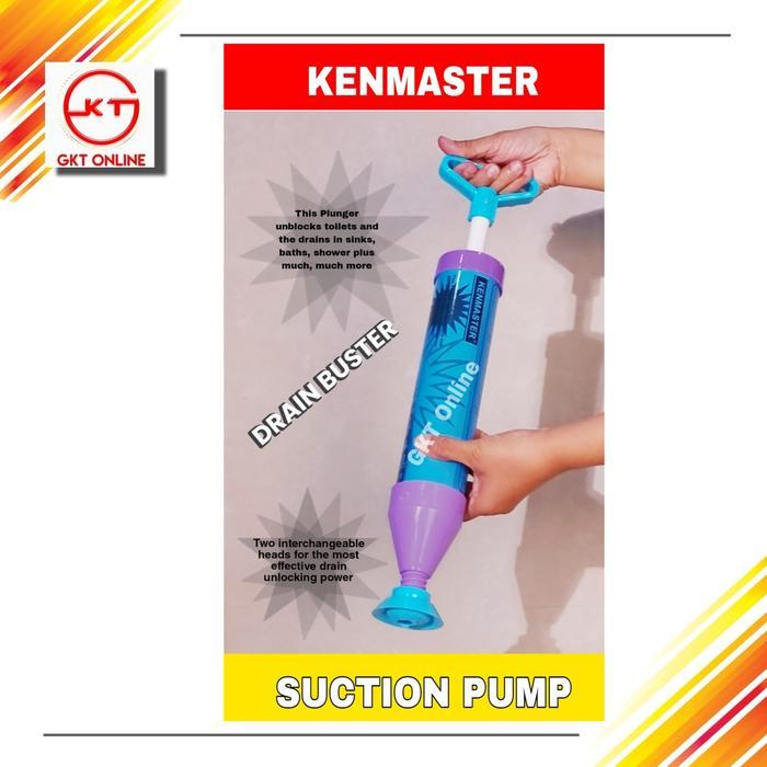 Pompa Sedot WC / Kenmaster Drain Buster Pompa Anti Mampet