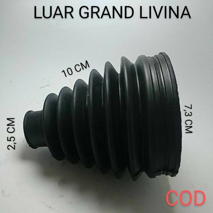 Karet Boot As Roda Cv Joint LUAR LIVINA GRAND LIVINA LUAR OUT OUTER GOODS