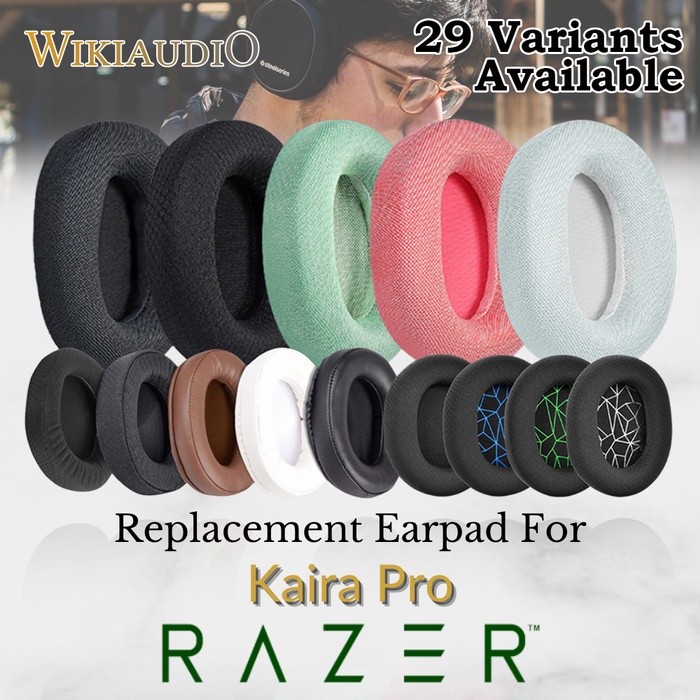 Earcup Earcushion Earpad Busa Bantalan Razer Kaira Pro Foam Pad