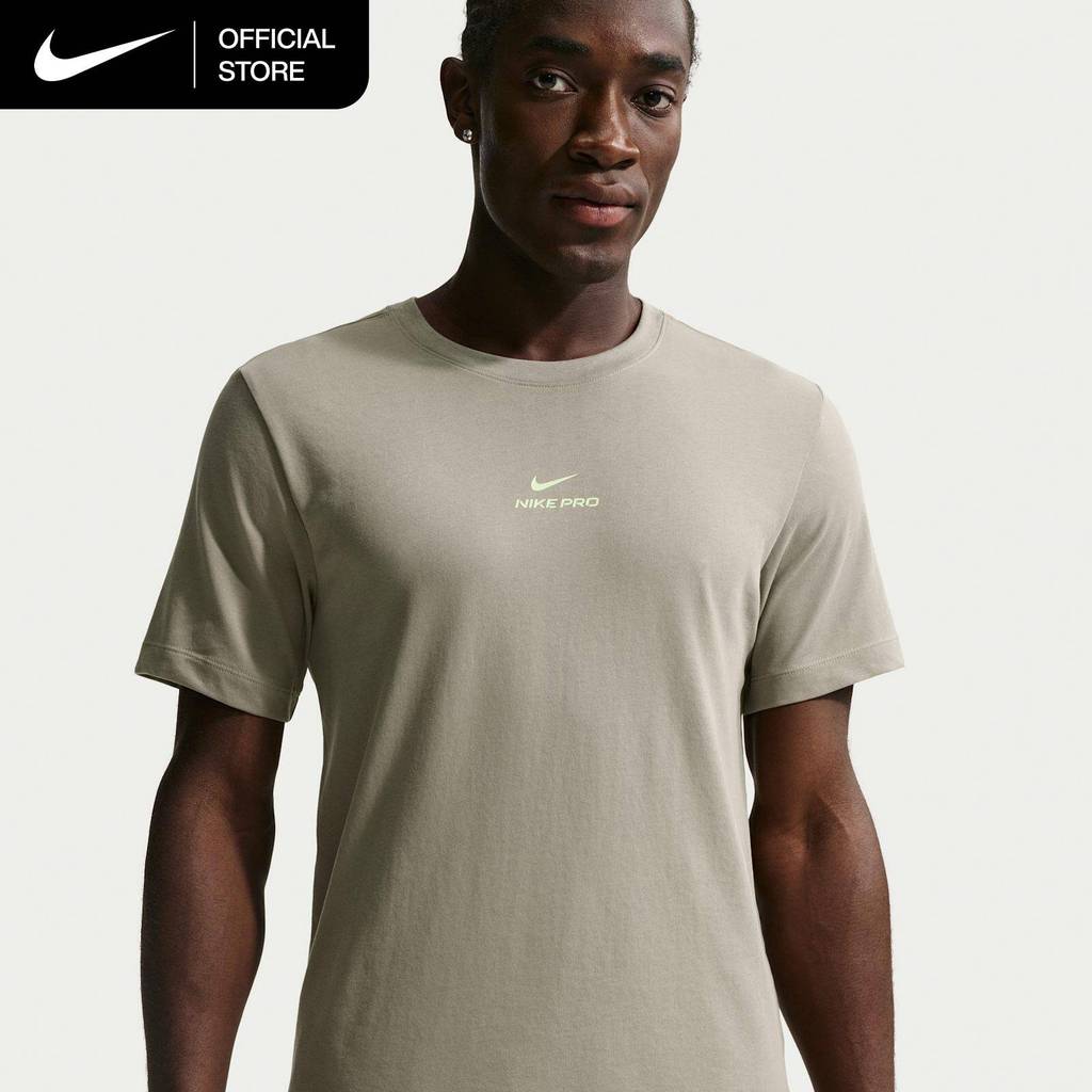 Nike Pro Dri-FIT Men's T-Shirt - Light Army [IH1948-320]