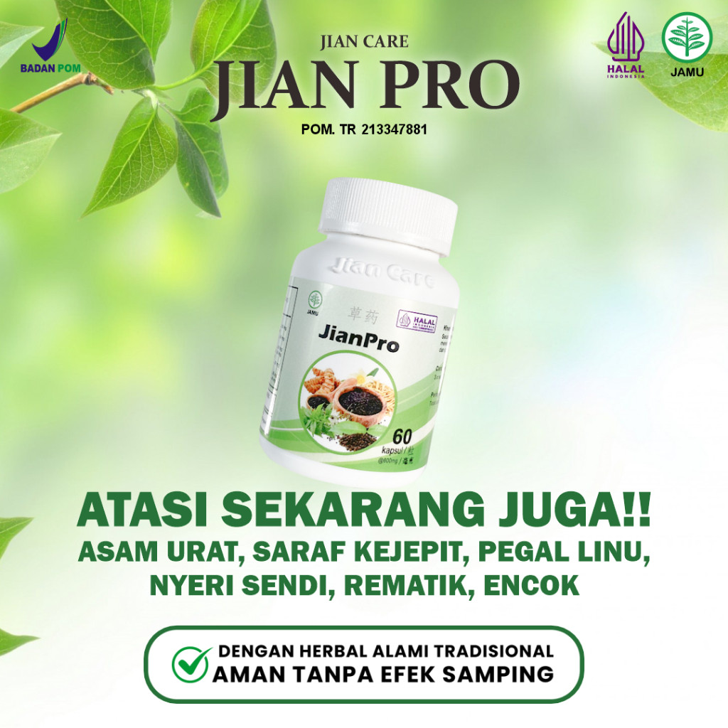 REDAKAN NYERI SENDI DENGAN JIANPRO