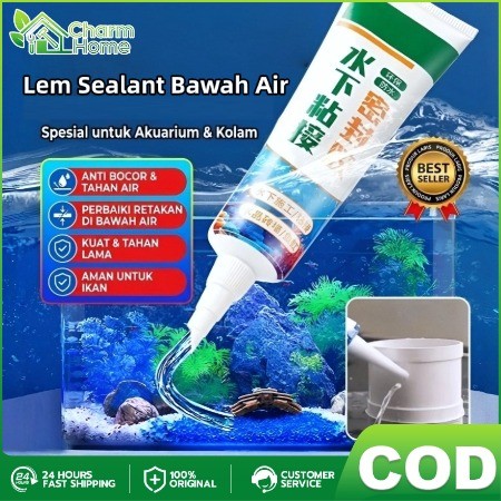 Lem Sealant Bawah Air /menyumbat kebocoran dan memperbaiki kebocoran tangki ikan /Lem Seal Waterproo