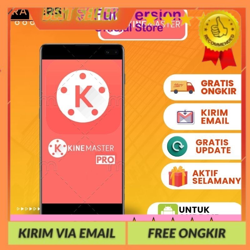 Kinemaster Pro Premium Lifetime Aktif Selamanya | Aplikasi Android