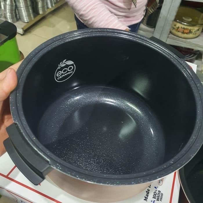 Inner Pot Yongma/Teplon Magic Yongma-Yongma Eco Ceramic 2Lt -Eco Ceram Terlaris