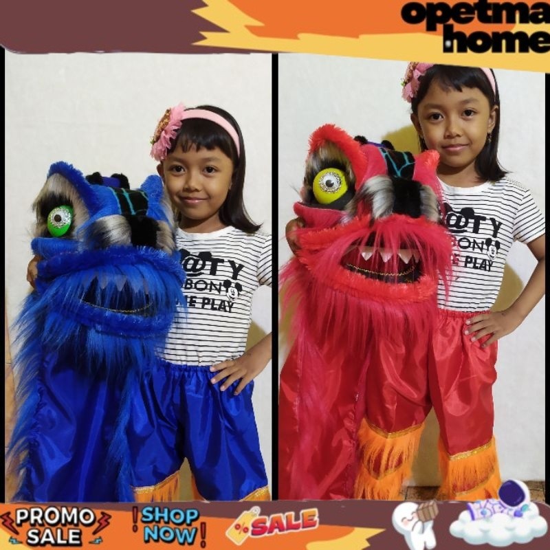 TERBARU Barongsai anak nyala-mainan barongsai anak nyala-mainan murah barongsai anak terlaris NEW