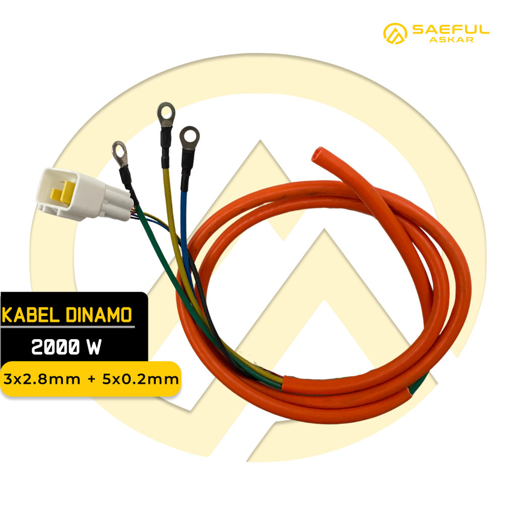 Kabel Dinamo BLDC Sepeda Listrik Roda 3 Listrik Motor Listrik Universal