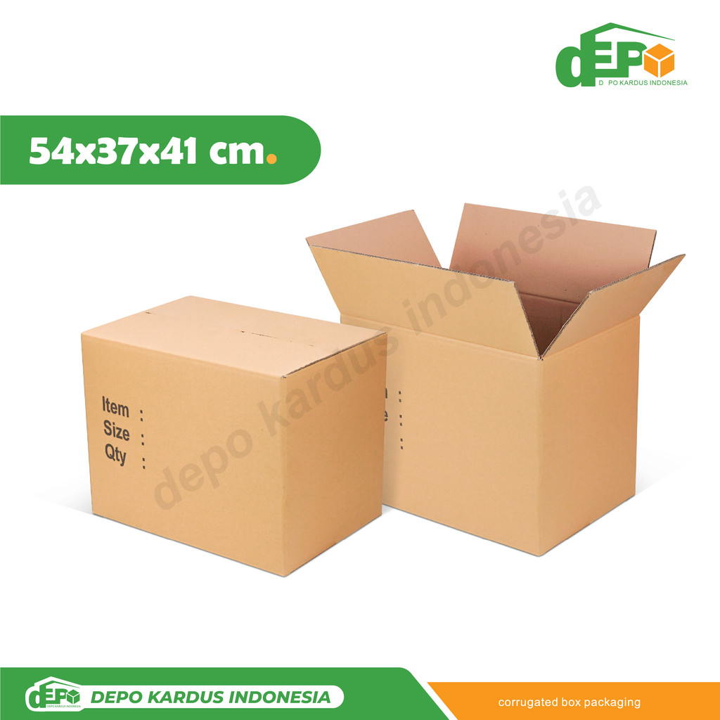 Box 54X37X41 Kardus/Packing/kemasan/tinggi41