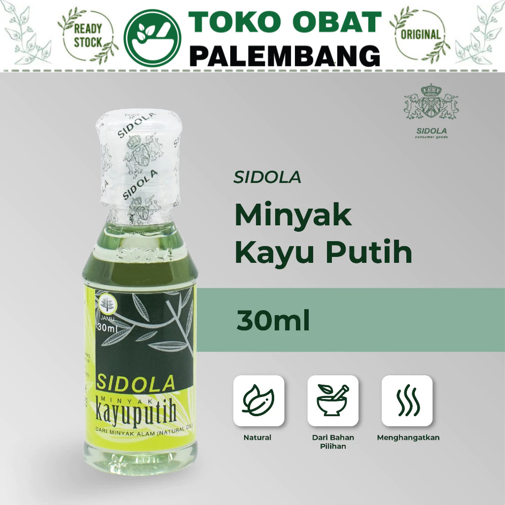 SIDOLA MINYAK KAYU PUTIH 30ML minyak kayu putih sidola minyak sidola