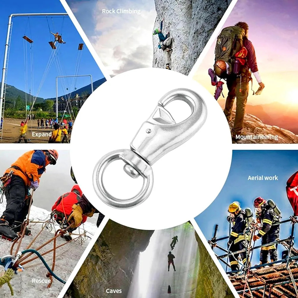 Bull Snap Sellery Swivel Eye Bolt Snap Hook Kewkew Anjing Besar Pitbull Herder