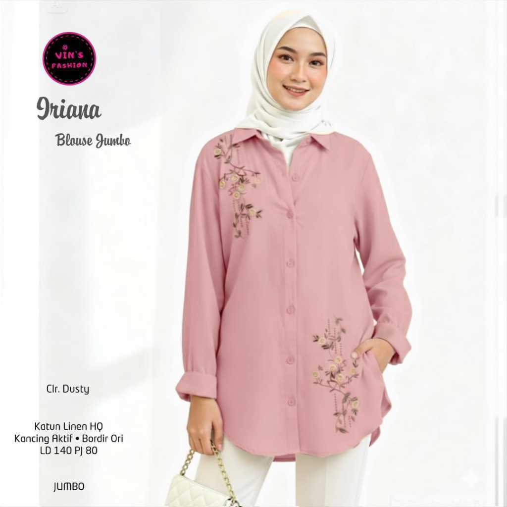 0905    IRIANA BLOUSE JUMBO  FASHION  by ViNS  // NOVIISTUFF