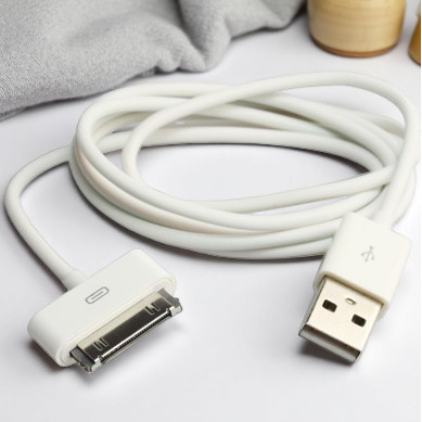 Kabel Data Apple 30 Pin iPhone iPad iPod Multifungsi 1 Meter