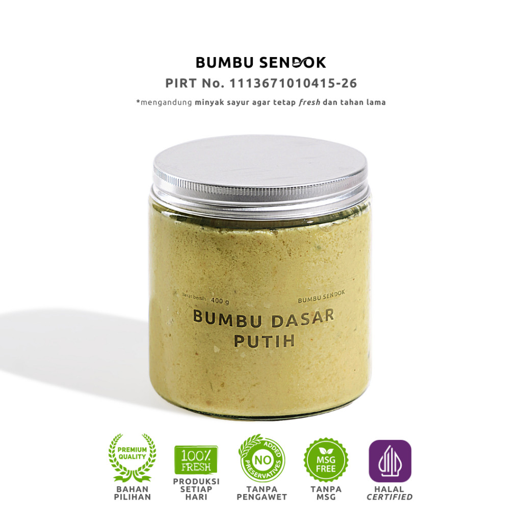 Melt Bites|| Bumbu Dasar Putih 400g --- BUMBU SENDOK Halus Dapur Instan Masak Homemade Basah Tanpa M