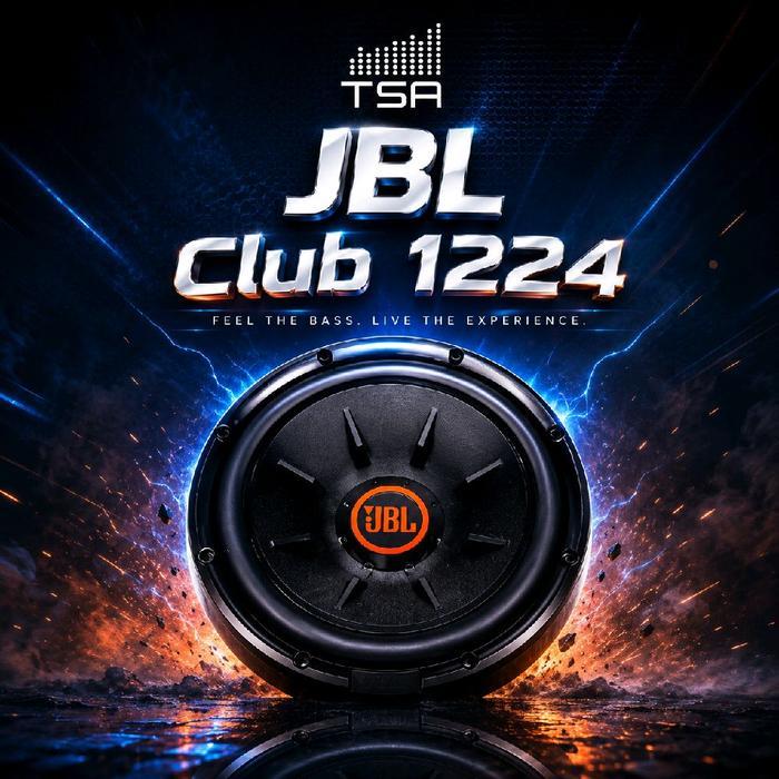 JBL Subwoofer CLUB 1224 12 Inch dengan Impedansi Pintar Power Handling 275 Wrms 1100W Peak X-Max 10.