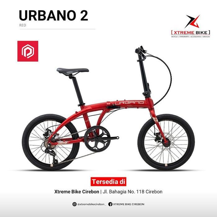 Sepeda Lipat Polygon 20" Urbano 2 - Folding Bike - Seli