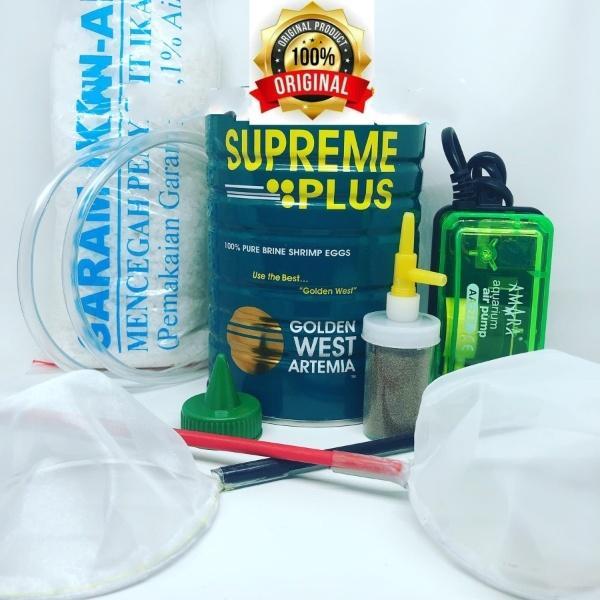 Paket Lengkap Kultur Artemia Dengan Aerator 1 Lubang Aerator 2 Lubang Tanpa Aerator Supreme Plus 10 