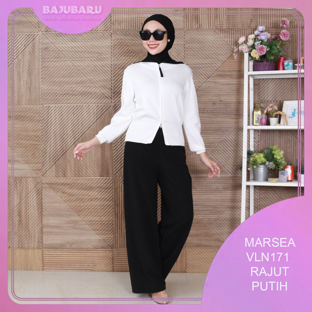 Marsea Jaket Wanita Korean Style Rajut Bkk