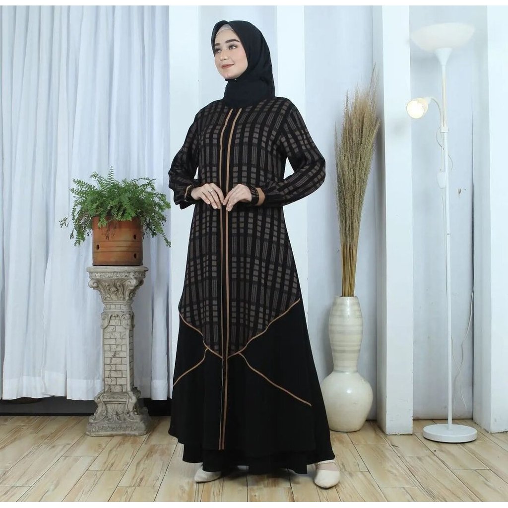 [NEW ARRIVAL] GAMIS ABAYA PREMIUM QUALITY H.S 0286/GAMIS ABAYA MEWAH/GAMIS ABAYA HIKMAT REALPICT//GA