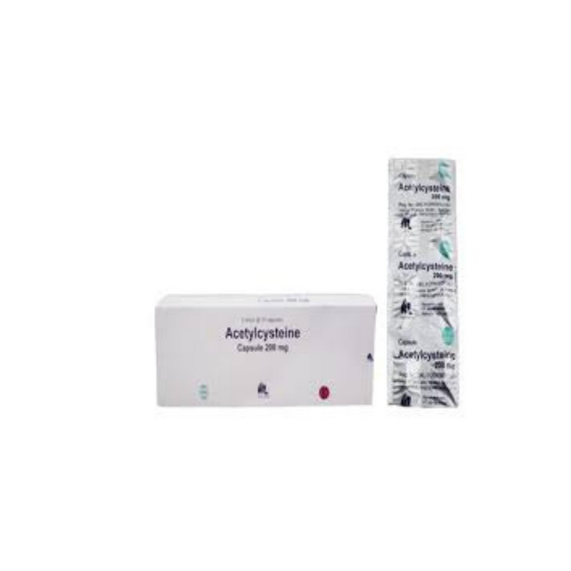 ACETYLCYSTEINE GENERIK_005 200 MG 1 STRIP @ 10 KAPSUL