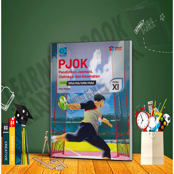 BUKU GRAFINDO PJOK KELAS 11 SMA/MA MEDIA PRATAMA TERBARU 2026
