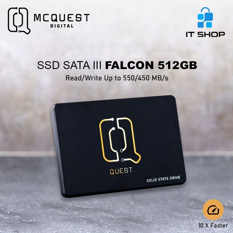 MCQUEST SSD SATA FALCON 512GB