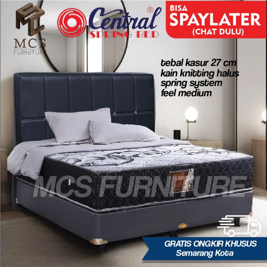 (ukuran khusus) Central Springbed Kasur Matrass Deluxe Original Semarang