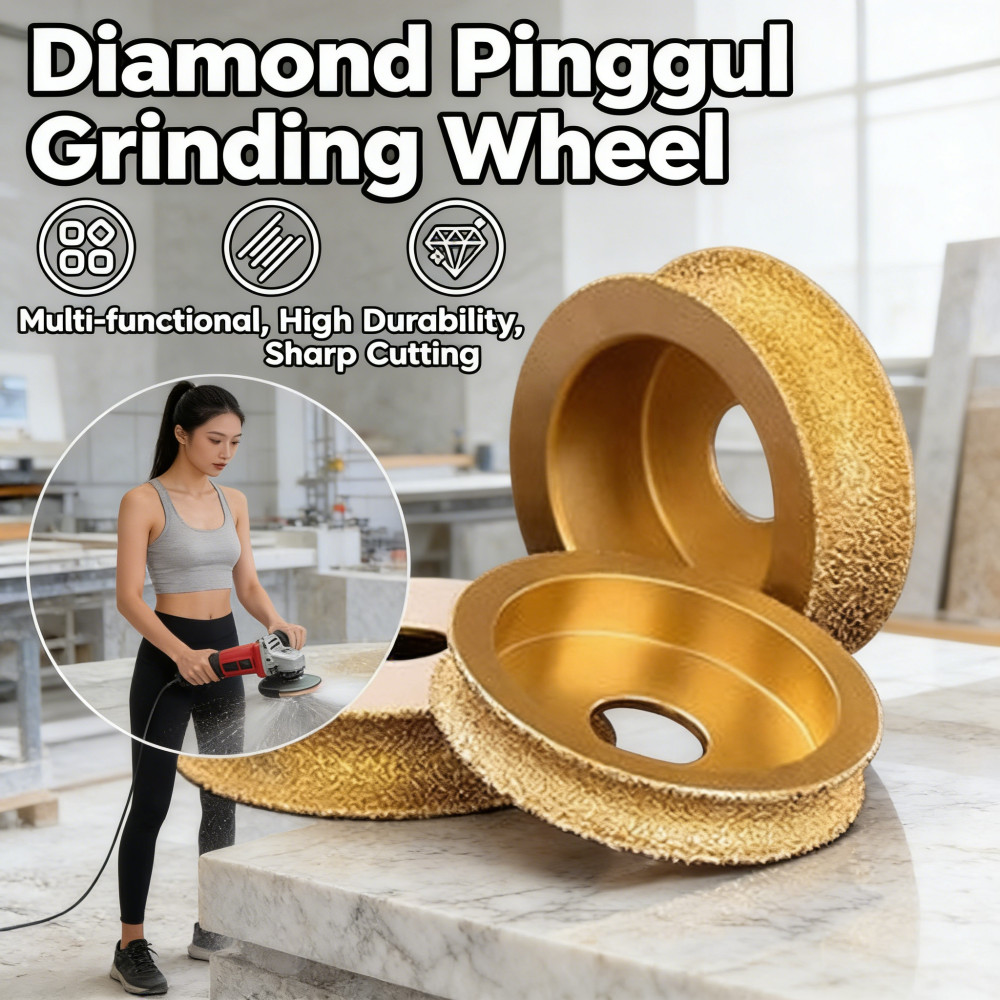 Wheel Grinding Kayu Pinggul 10mm Bevel Pinggul Diamond Bevel granite Mata