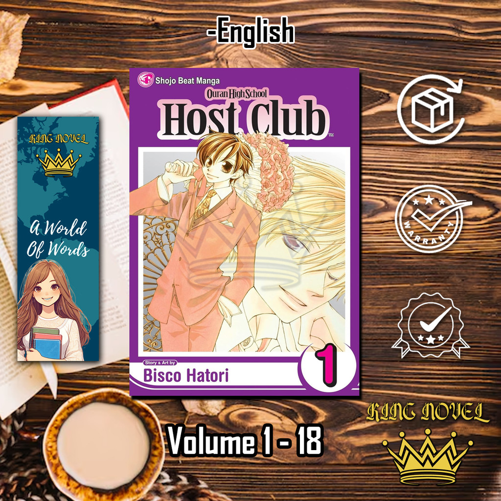Komik Manga Ouran High School Host Club Series | Sub English