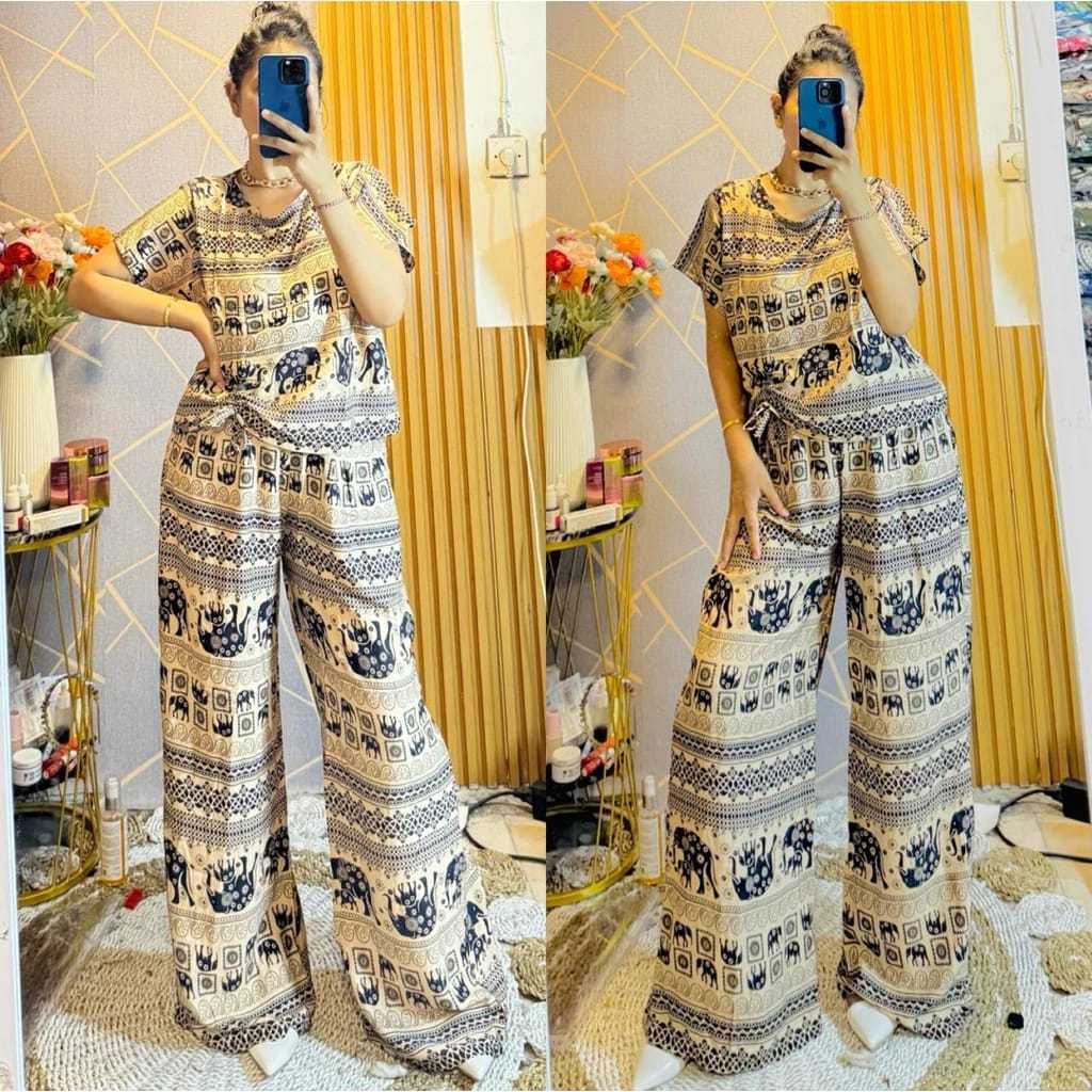 SETELAN GAJAH KATUN RAYON / SETELAN LENGAN PENDEK KATUN RAYON BY HYPEWEAR ID