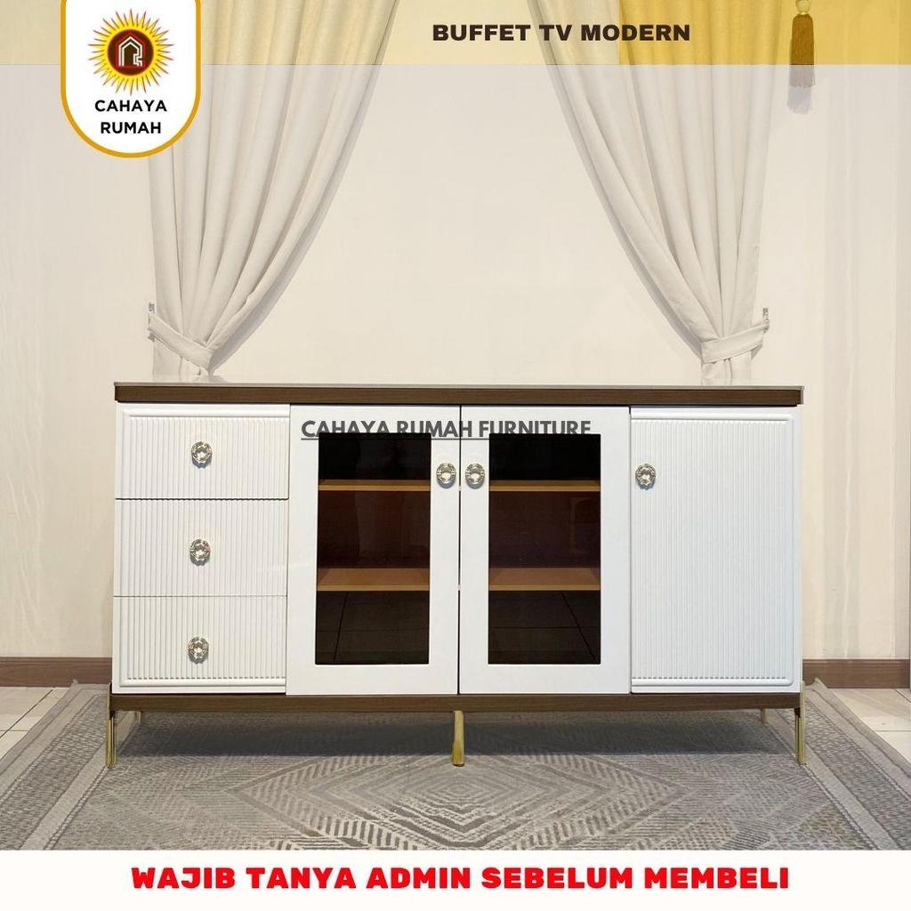 Cahaya Rumah/Buffet Estetik Modern / Buffet tv / Meja Tv/ Meja Kecil/ Meja Tamu