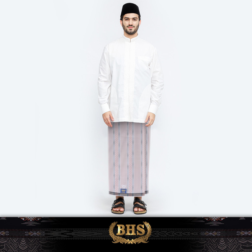 Sarung BHS Classic Gold Motif C44 DKA SJ Almond