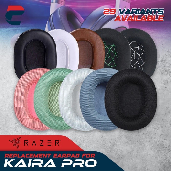 Earcushion Earpad Earcup Busa Bantalan Razer Kaira Pro Foam Pad