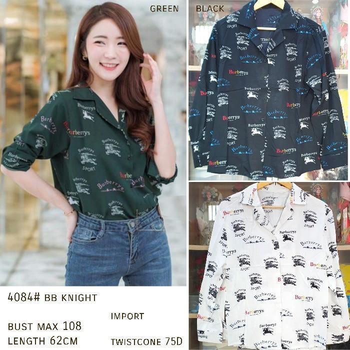 YR 3M Kemeja 4084 TM THREE M BB KNIGHT SHIRT PREMIUM ATASAN WANITA ANGGUN