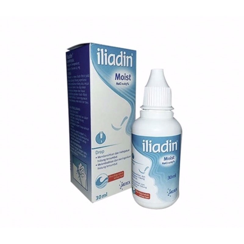Iliadin moist drop 30 ml ( membersihkan dan melegakan hidung tersumbat )