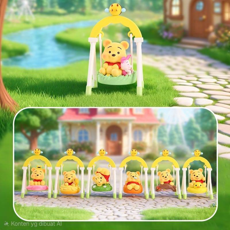 BlindBox Winnie The Pooh Action Figure Winnie The Pooh Disney