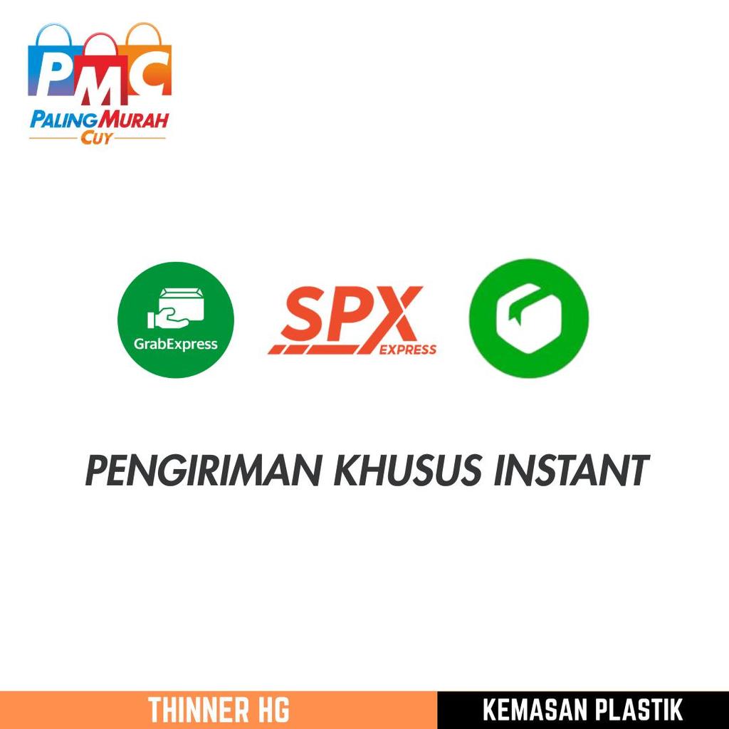 Thinner HG Kemasan Plastik Pengencer Cat Mobil Motor untuk Cat Duco dan Top Coat