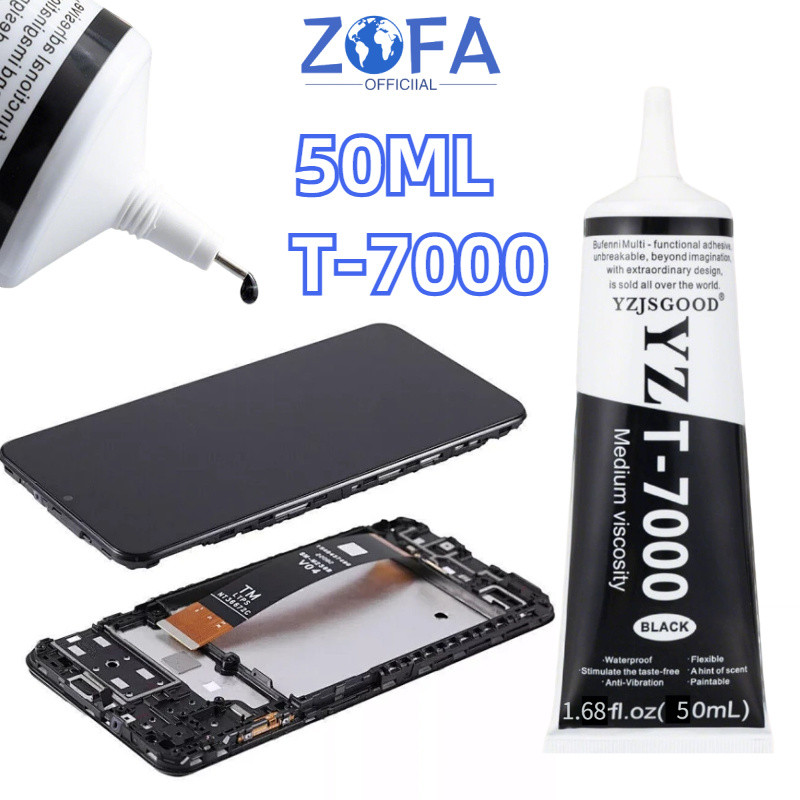 50ML Lem Lcd Touchscreen T7000 (black) Hp Lem Kesing Hp Lem Backdoor Kuat