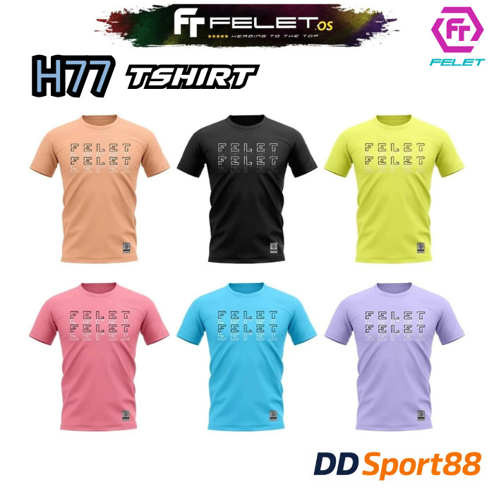 Felet H77 Badminton Tshirt - Kaos Badminton Original Felet