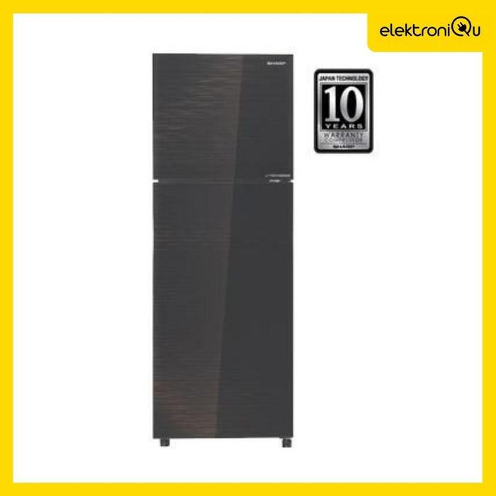 LEMARI ES SHARP 2 PINTU SJ-326XI-MK / KULKAS SHARP SJ-326XI-MK 237 L