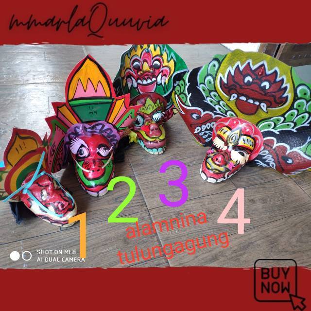 KEREN BADAYY Barongan caplokan anak anak spon NEW