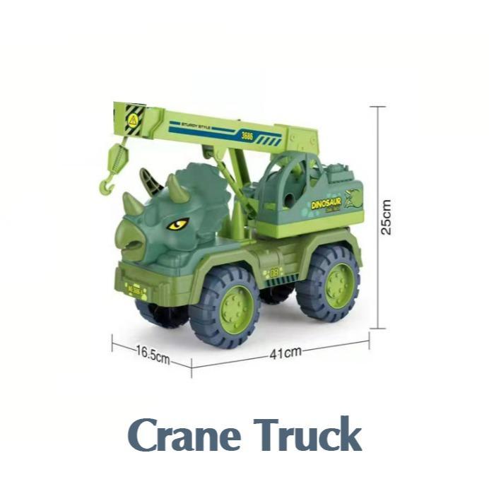 SNI BISA COD Mainan Anak Mobil Dinosaur Enginering Vehicle - Crane