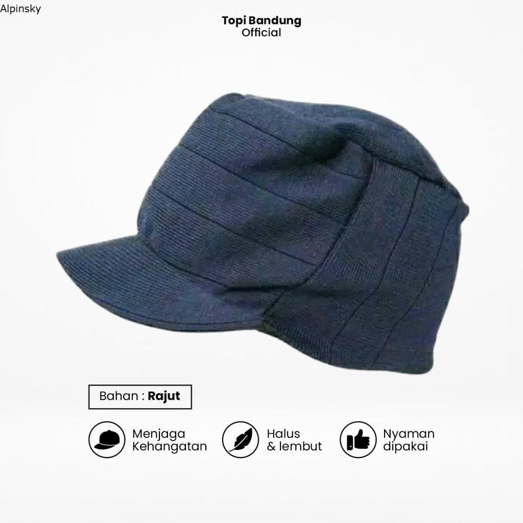 Topi Kupluk Pria Wanita Dewasa Beanie Hat Pilot Rajut Knit All Size Tebal Dan Lembut