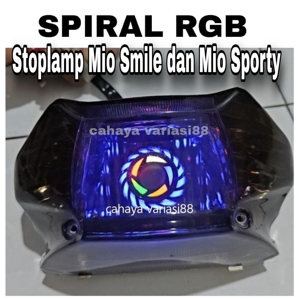 (maju tekno) Set Stoplam Mio Smile sporty Lampu Stop Belakang Custom Projie Untuk Yamaha Mio Sporty 